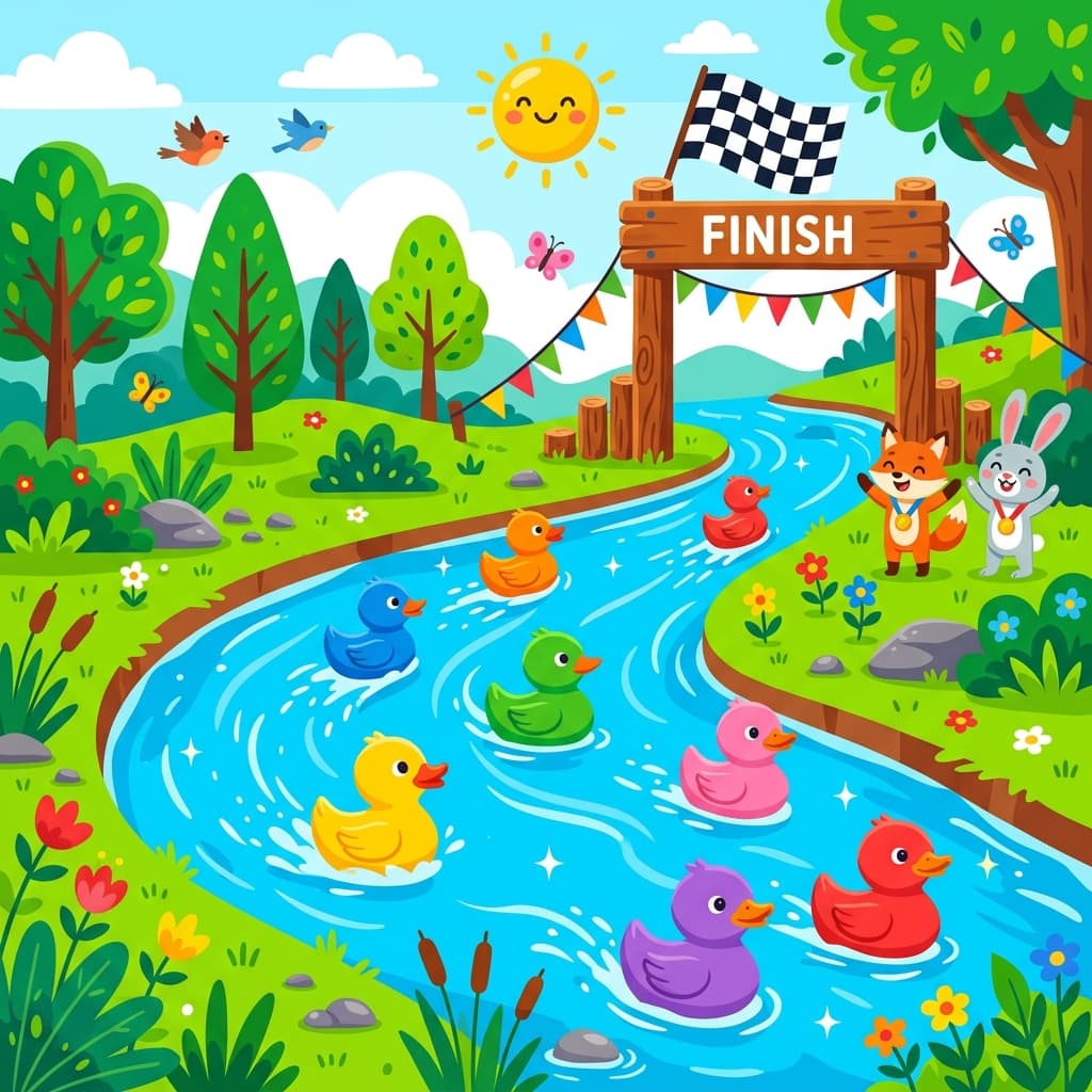 034. Duck Race - Transportation - A1